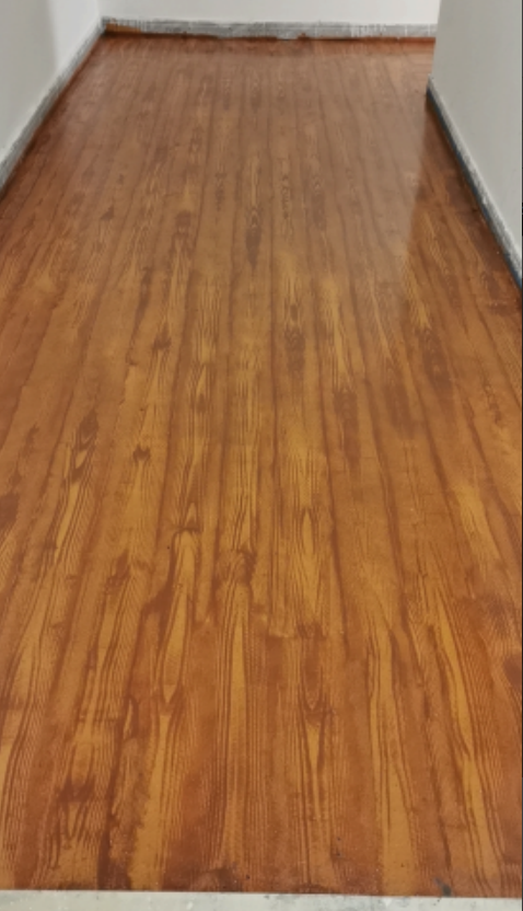 PU彩色地坪(仿木紋工藝) PU彩色地坪(仿木紋工藝)